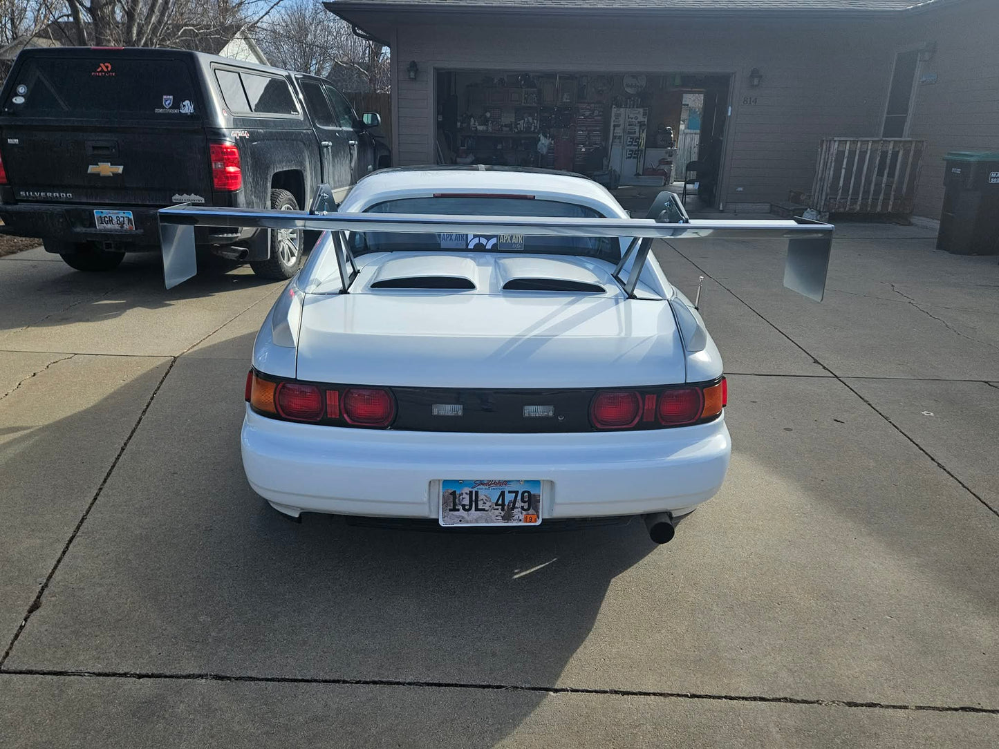 MR2 SW20 Wing Mount