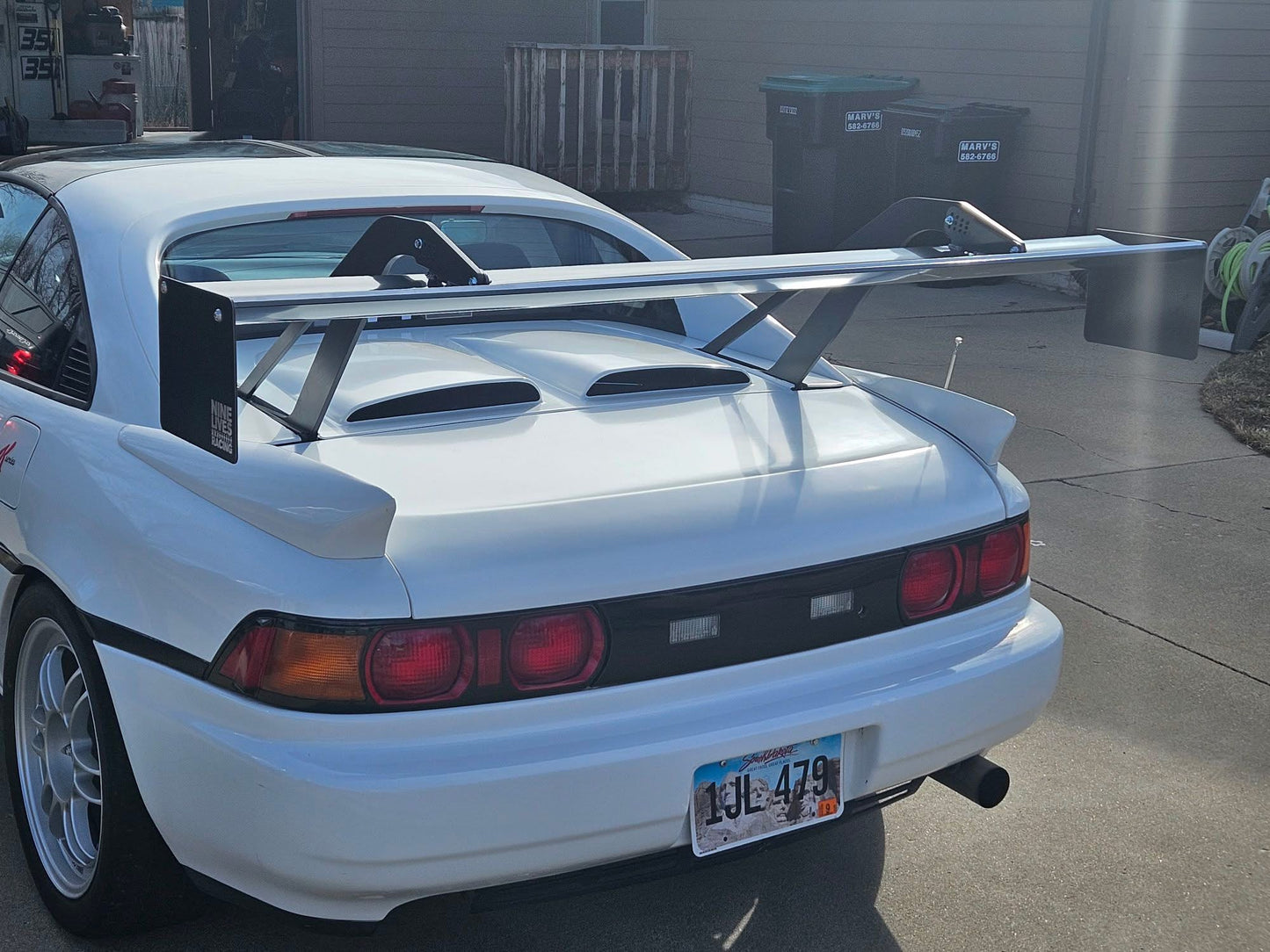 MR2 SW20 Wing Mount